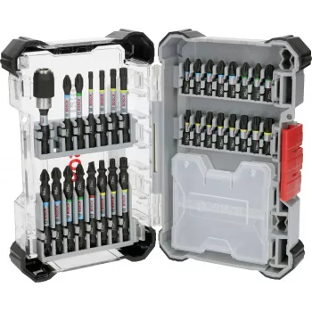Bosch PRO Impact Control 31-osaline kruvikeeraja otsakute komplekt PH PZ T TH H 25 mm 2608521U71