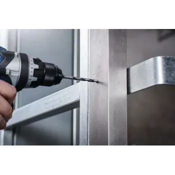 BOSCH HSS PointTeQ spiraalpuuri komplekt metallile, 5 mm, 10 tk, kuuskantvars, 91 mm pikkus