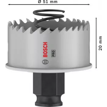 Bosch Progressor for Wood and Metal 51 mm koobaltiga avasael 2608594455