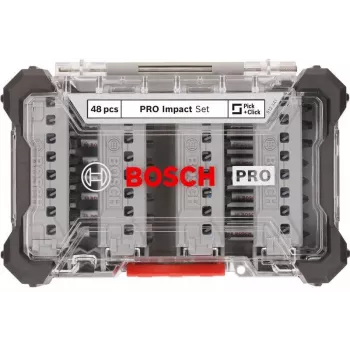 Bosch PRO Impact 48-osaline kruvikeeraja otsakute komplekt (2608521U88)