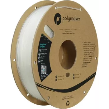 Polymaker PolyFlex TPU90 paindlik TPU filament 1,75mm 750g läbipaistev PD02004