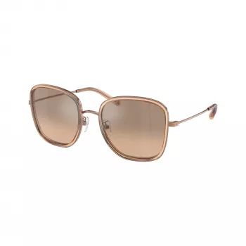 Tory Burch TY6101 33683D naiste päikeseprillid, tumeda havana raam, pruun gradient lääts, 53mm