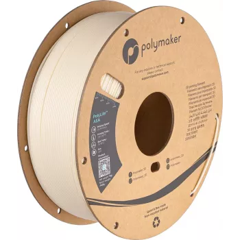 Polymaker ASA filament - 1,75 mm, 1 kg, Natural - UV-, ilmastiku- ja kuumakindel PF01006