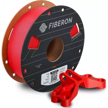 Polymaker Fiberon PET-GF15 1,75mm punane 0,5kg 3D-printeri filament FL02007