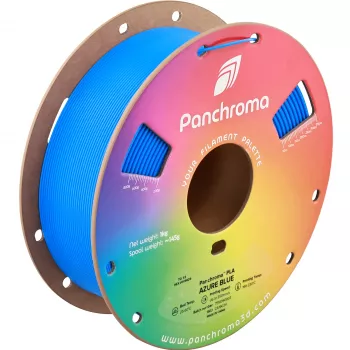 Polymaker Panchroma PLA 3D-printeri filament, 1,75 mm, 1 kg, Azure Blue (CA19024)