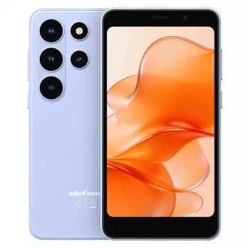 Ulefone Note 22 3GB/32GB Dual SIM 4G LTE nutitelefon 6,52 inch HD+ ekraan 13MP kolmikkaamera 4000mAh Icy Blue
