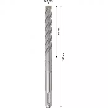 BOSCH 2608833905 PRO SDS Plus-5X vasarpuur 12x100x160 mm