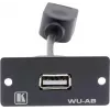 Kramer WU-AB modulaarne klõpsatav sisestus USB Type A emane-emane must 85-0118399