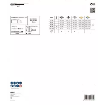 Bosch Progressor puidu ja metalli aukude saagide komplekt, 7 osa, 20-114 mm läbimõõt, Power Change kinnitus, HSS bi-metall, koos kohvriga 2608594431