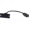 Kramer Electronics WU-CA(B) USB-C läbiviigu sisestus, must 80-00026499