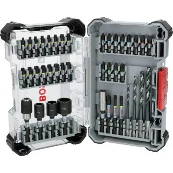 Bosch PRO Impact kruvikeeraja otsikute ja metallipuuride komplekt 40-osaline (2608521U86)