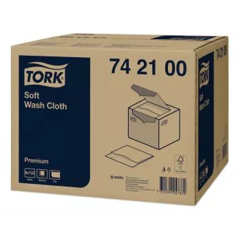 Tork Premium Soft pesulapid 1-kihiline valge, 1080 lappi (742100)