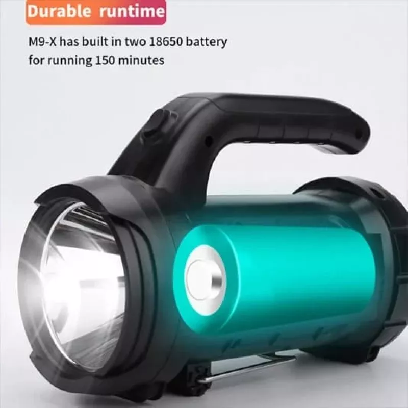 Superfire M9-X LED taskulamp kahe 18650 akuga, 440 lm, 150 min tööaeg