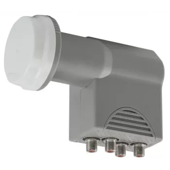 AXING SCO411 Quad-LNB (SCO00411) - 4 väljundiga universaalne LNB satelliitvastuvõtuks