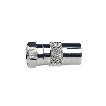 AXING CFA100 Adapter IEC Female to F Male 75 Ohm CFA00100