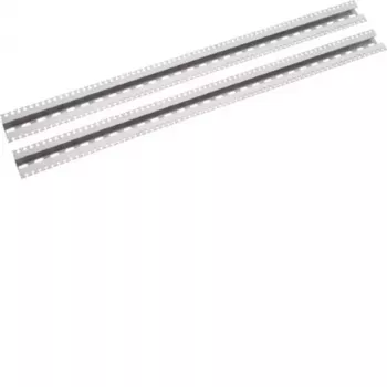 Hager MES-KSB150 kaabli kinnitusliist, 150 mm, 10 klambrit, tsingitud teras, snap-on