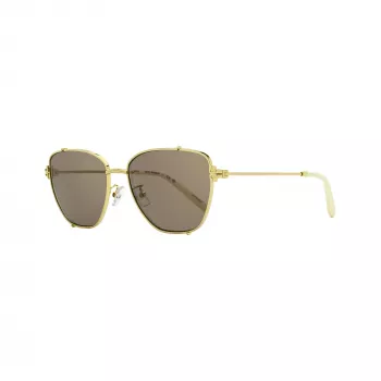 Tory Burch Naiste TY6105 Nelinurksed Päikeseprillid, Tume Havana Raam, Pruun Gradient Lääts, 55mm TY6105-32787N