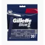 Gillette Blue II ühekordsed pardlid meestele, 20 tk, kaks tera Lubrastripiga 7702018466757