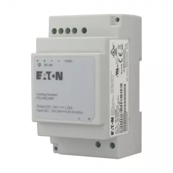 Eaton PSL30E24RP ühefaasiline toiteplokk 30W 24V DC DIN-liinile EP-401403