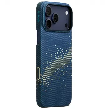 PITAKA üliõhuke MagSafe ümbris iPhone 17 Pro Max jaoks - Linnutee galaktika