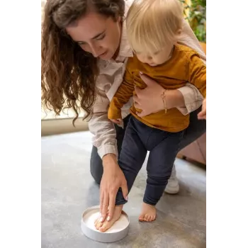 Tiny Love Magic Box Round beebi käe- ja jalajälje mälestusesemete komplekt