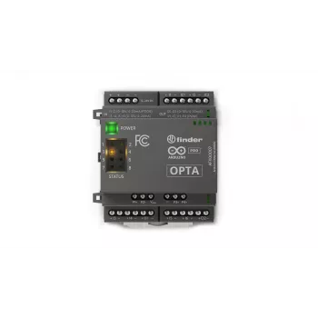 Arduino Opta analoogmooduli laiendus AFX00007 - 4 konfigureeritavat analoogsisendit, 2 analoogväljundit, 12–24 VDC, DIN-liist