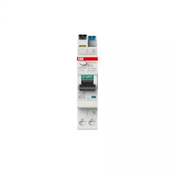 ABB DSX301CA-B10/0.03 RCBO, 1P+N, B10, 30mA, 6kA, 1 moodul 2CSR255165R1105