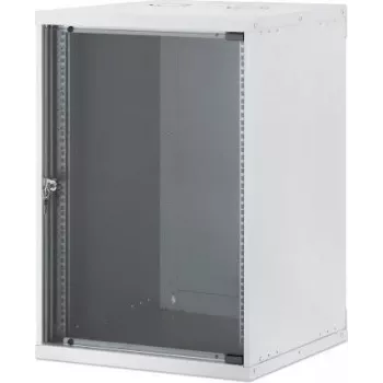 Intellinet 19 inch seinale kinnitatav võrgukapp, Basic Line, 15 RU, 560 mm sügavus, hall (RAL 9005) 716789