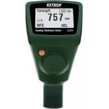 Extech CG304 katte paksuse mõõtur 0-2000 µm Bluetoothi ja USB-ga