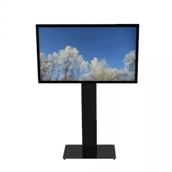 HI-ND MOUNTS HI-ND põrandaalus klaasiga universaalne 49-65 tolline LCD-ekraani põrandaalus - must (RAL 9005) FS0000-5001-02