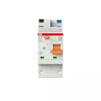 ABB kaarerikke kaitselüliti koos integreeritud MCB-ga SX-ARC1-B16, 16 A, 1P+N, 6 kA, B-karakteristik, 2 moodulit 2CSA255908R9165