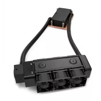 Dynatron L36 1U aktiivne vedelikjahuti CPU-le AMD SP6/TR5 jaoks, 300W TDP, vasest külmaplaat, 40mm kahe kuullaagriga ventilaator, 10000 RPM