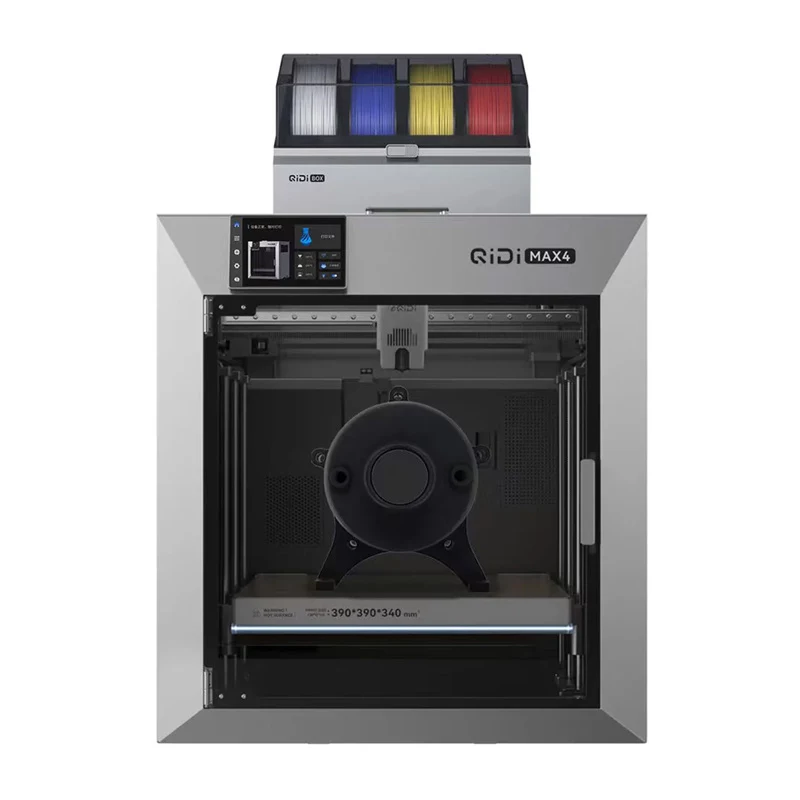 QIDI Max 4 Combo 3D-printer, 325x325x325mm, CoreXY, 600mm/s, täielikult suletud, kahe hammasrattaga otseajam