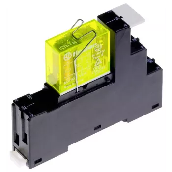 Finder 48.12.9.024.5050M relee 24V DC DPDT 8A pistikühendusega