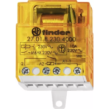 Finder 27 seeria impulssrelee 1 NO 10 A 230 V AC DIN-liinile 27.01.8.230.4000