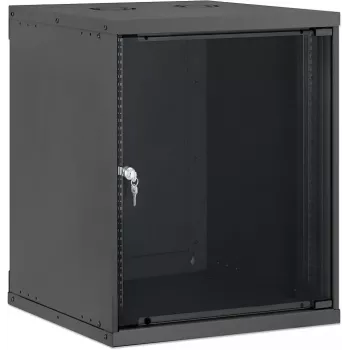 Intellinet 19 inch võrgu seinale kinnitatav kapp, Basic Line, 12U, 560 mm sügavus, must RAL 9005 716758