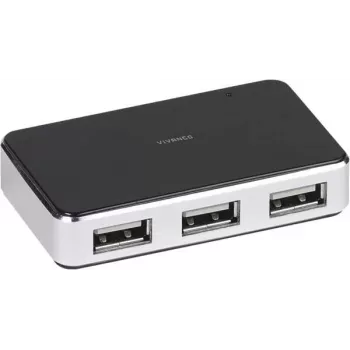 Vivanco USB 2.0 4-pordiline jaotur 3 m kaabliga (VVITHUB2V4PORTS)