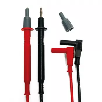 HT Instruments 4413-2 turvatestjuhtmed, 2 m, CAT IV 1000V, 10 A, punane/must 1003090