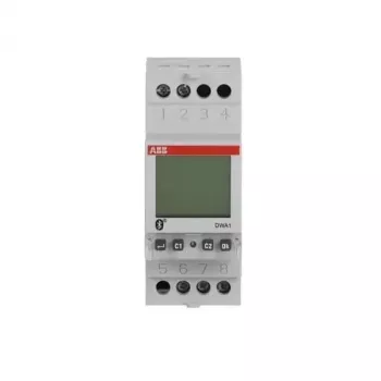 ABB DWA1 Bluetooth digitaalne astronoomiline taimer, 1 kanal, DIN-liinile, 230 V AC, 16 A 2CSM222511R1000