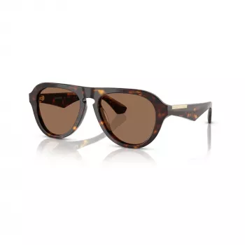 Burberry BE4437U300273 meeste kandilised päikeseprillid, Havana/tumepruun, 55-18-145