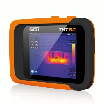 HT Instruments THT80 termokaamera, -20 kuni +550 °C, 25 Hz, integreeritud digitaalkaamera, WiFi, puuteekraan 1011275