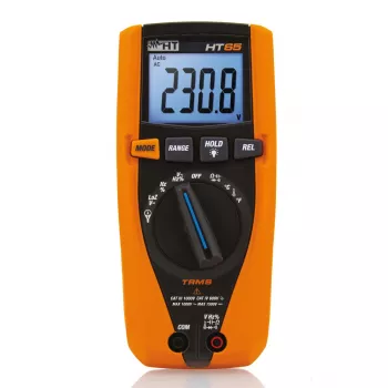 HT Instruments HT65 digitaalne multimeeter CAT III 1000V CAT IV 600V 4000 näitu 1010345