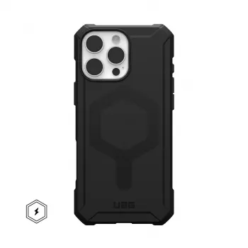 Urban Armor Gear Essential Armor ümbris Samsung Galaxy S23 Ultra jaoks - must