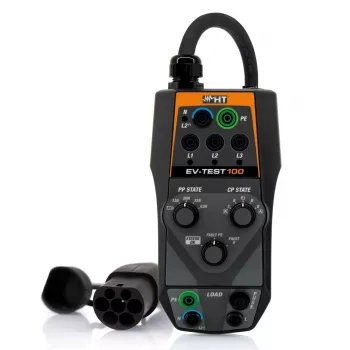 HT Instruments EV-TEST100 elektriauto laadimisjaama testadapter Type 2 Mode 3 1010960
