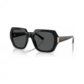 VOGUE Naiste VO5612SBW4487 kandilised päikeseprillid must/hall 55mm