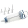 IBILI 104629 Kondiitrisüstal, 18 cm, 6 roostevabast terasest otsikut, valge