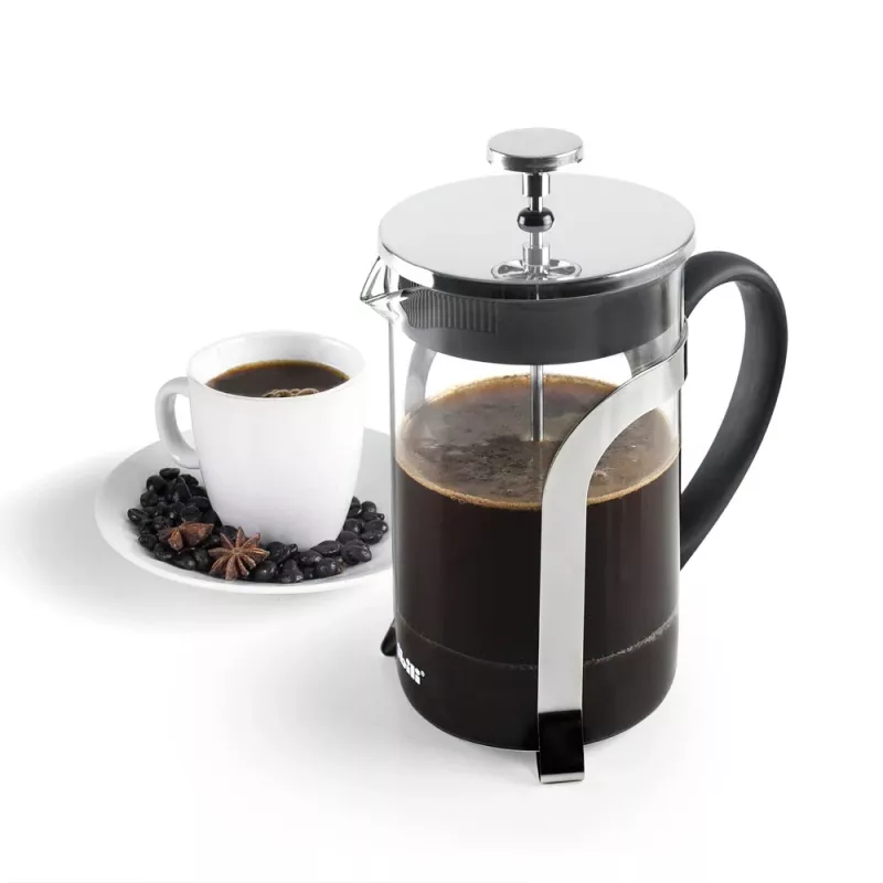 IBILI French Pressi kohvimasin 350 ml, 3 tassi, borosilikaatklaas, roostevaba teras