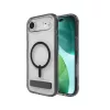 ZAGG Santa Cruz Snap KS ümbris koos tugijalaga iPhone Airile, MagSafe-ühilduv (süsimust)