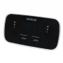 AIWA CRU-19RD punane raadioäratuskell FM/AM tuuneriga, kahe häirega, snooze, une taimer, LED-ekraan, akupatarei varutoide