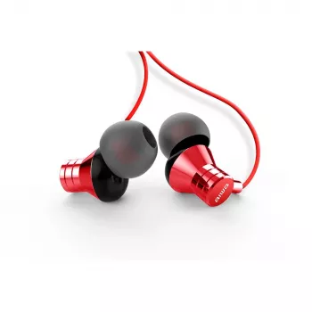 AIWA ESTM-50USB-C/RD kõrvasisene stereopeakomplekt mikrofoniga, USB-A, punane